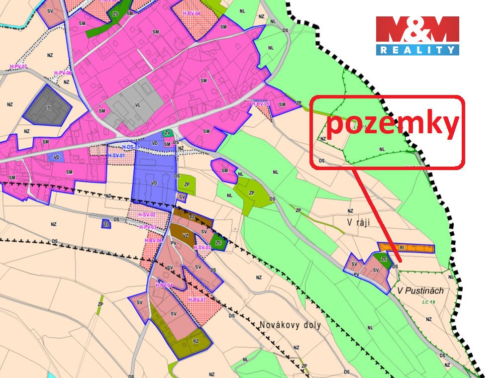 Prodej louky, 5804 m², Červený Kostelec