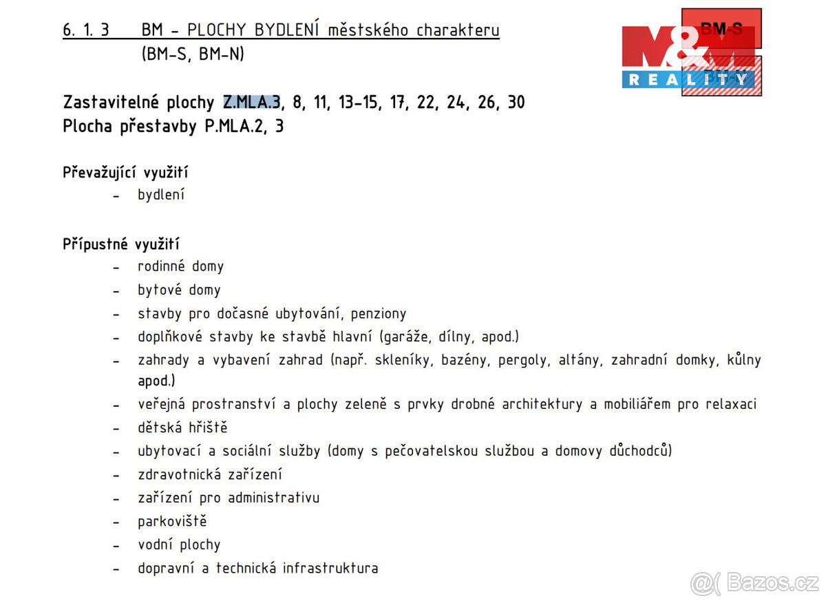 Prodej pozemku k bydlení, 3813 m², Mladá Vožice