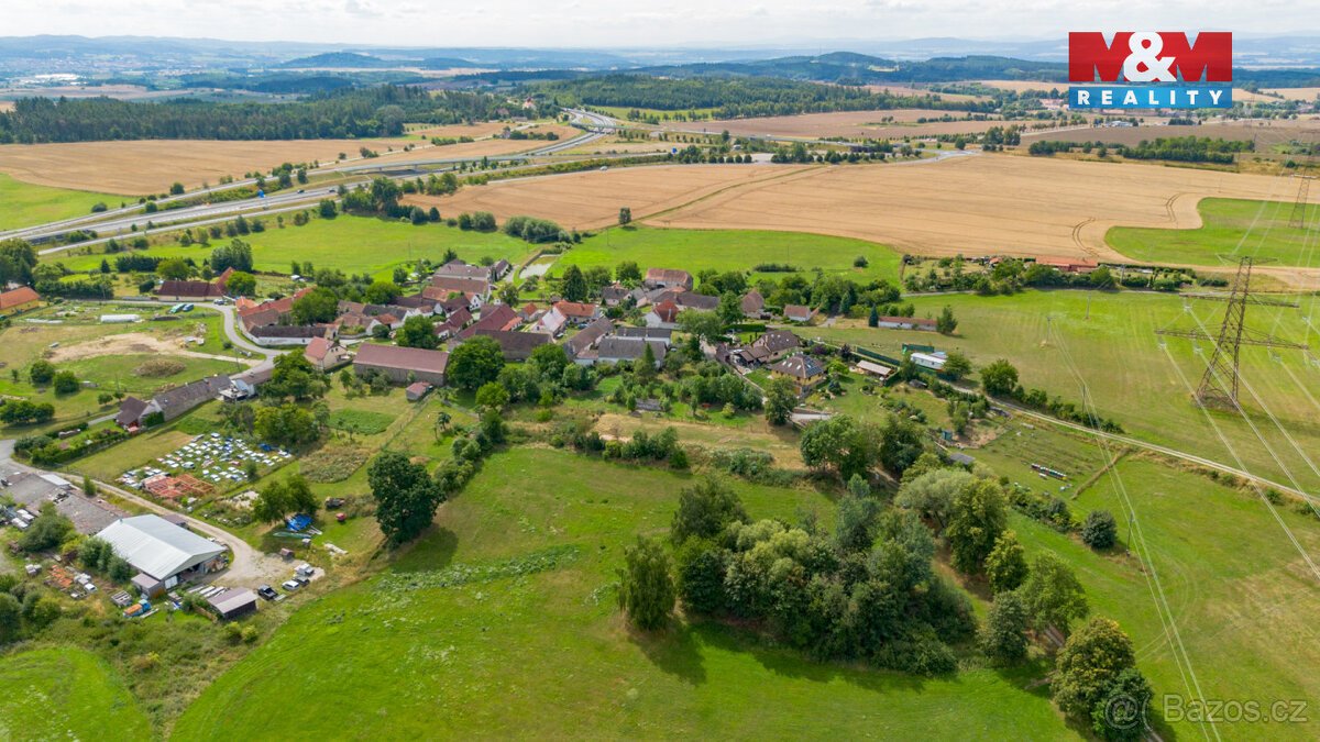 Prodej pozemku k bydlení, 1923 m², Třebkov u Předotic