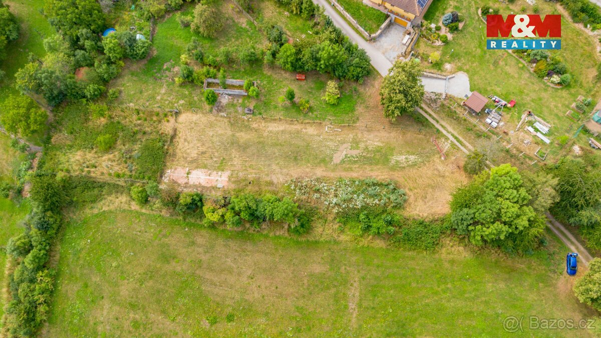 Prodej pozemku k bydlení, 1923 m², Třebkov u Předotic