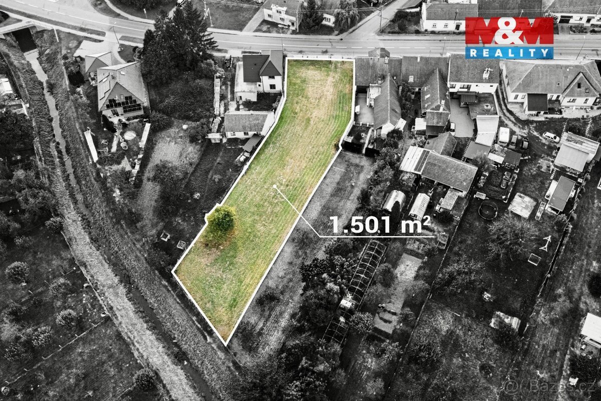 Prodej pozemku k bydlení, 1501 m², Březolupy