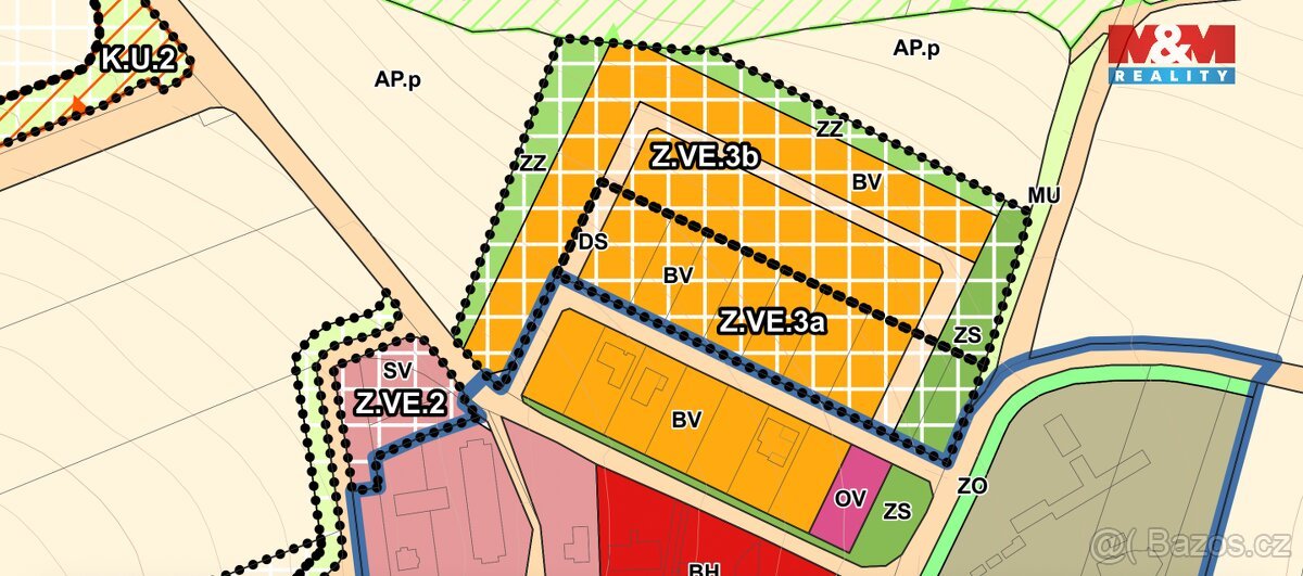 Prodej pozemku k bydlení, 1400 m², Veliš