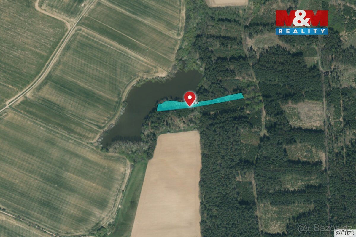 Prodej lesa, 5323 m², Opařany