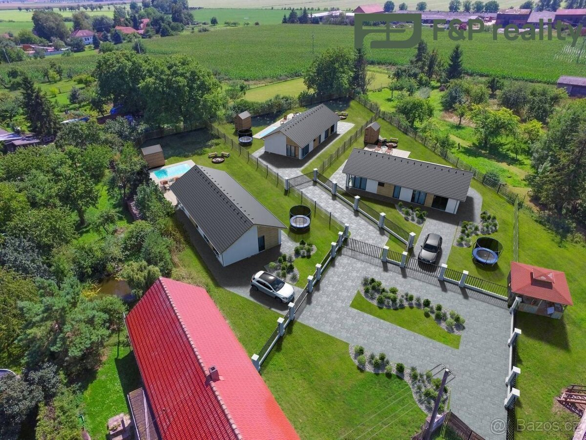 Prodej stavebního pozemku, 1223 m2, Skochovice