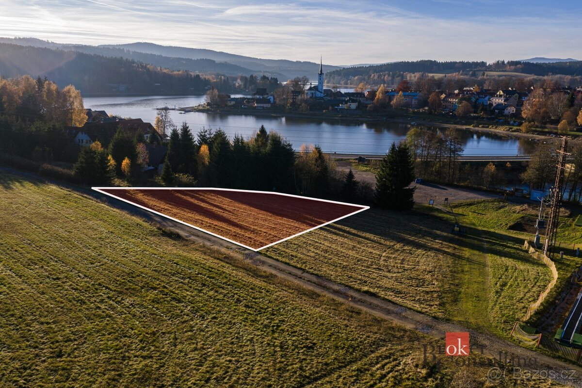 Prodej, pozemky/komerční, 1378 m2, Frymburk, Český Krumlov [