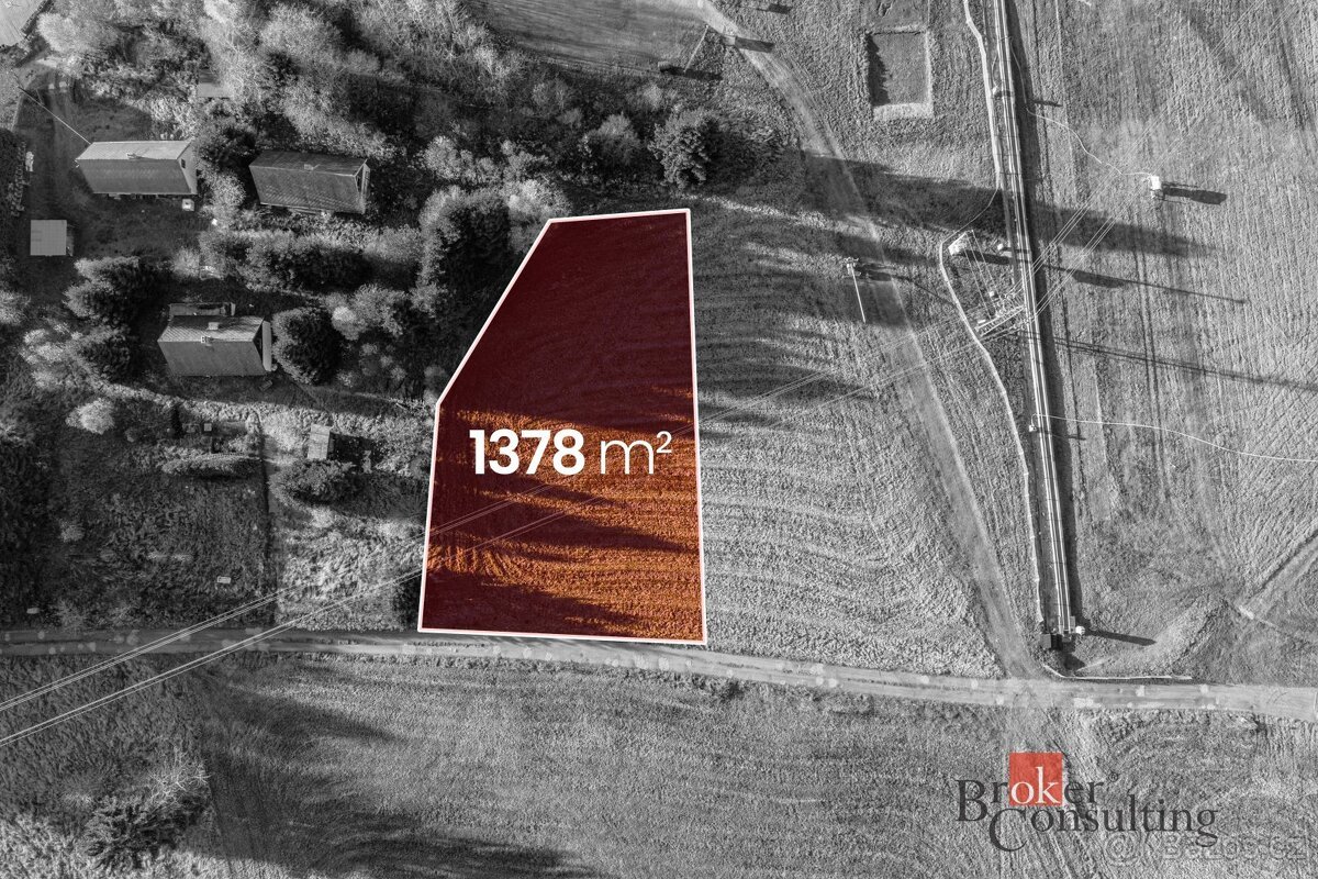 Prodej, pozemky/komerční, 1378 m2, Frymburk, Český Krumlov [