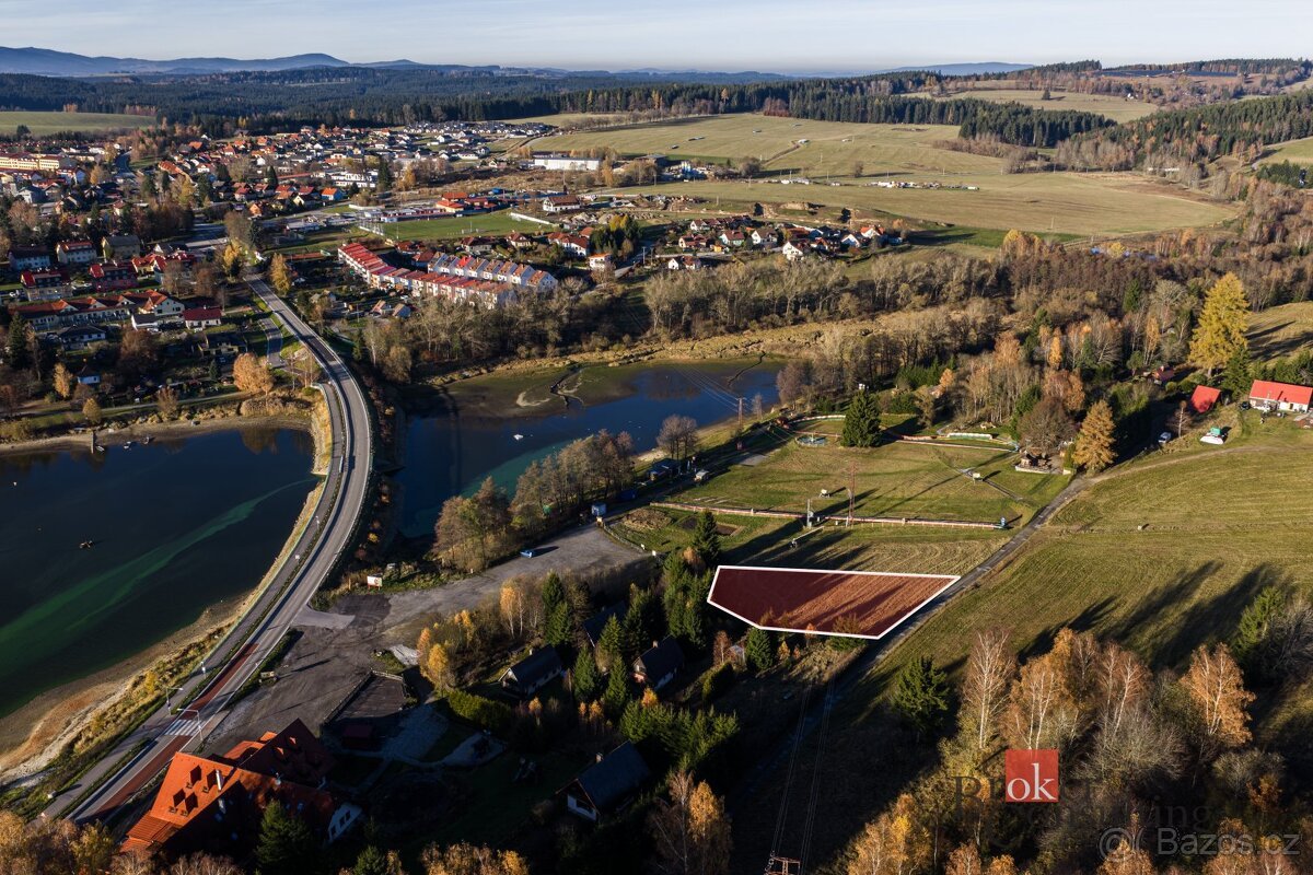 Prodej, pozemky/komerční, 1378 m2, Frymburk, Český Krumlov [