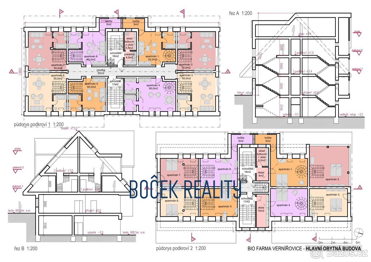 Prodej, pozemky pro výstavbu agroturistické Biofarmy Vernířo