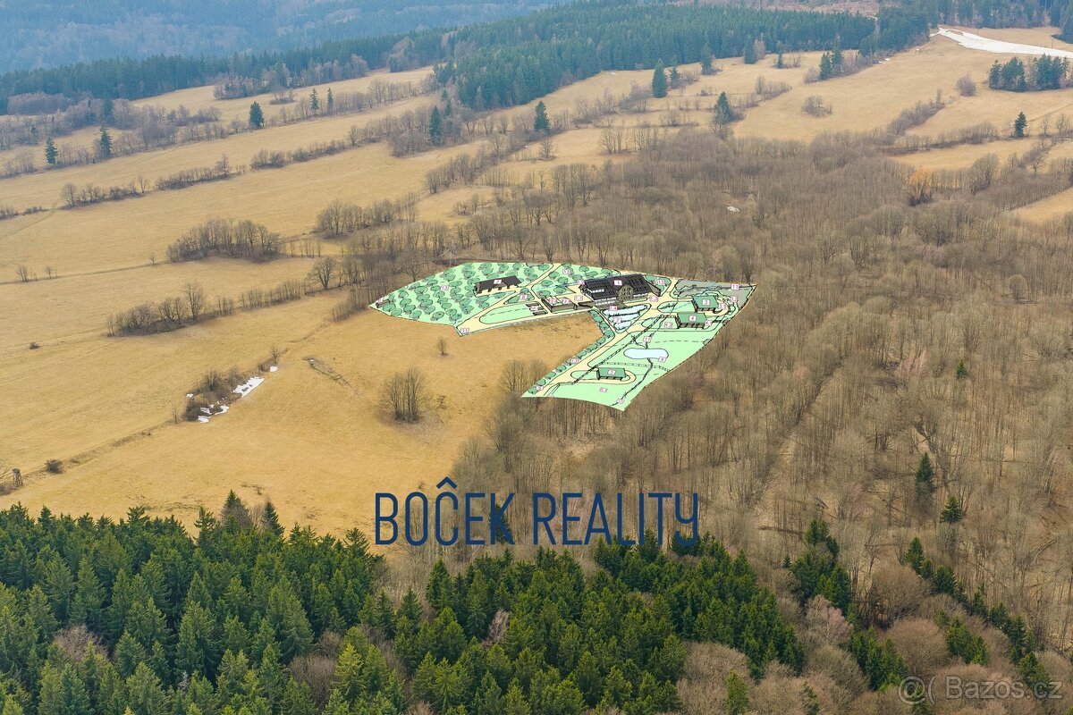Prodej, pozemky pro výstavbu agroturistické Biofarmy Vernířo