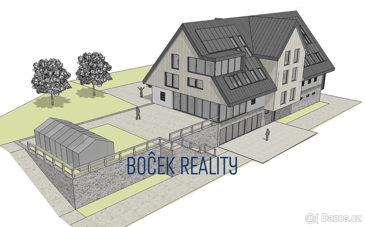 Prodej, pozemky pro výstavbu agroturistické Biofarmy Vernířo