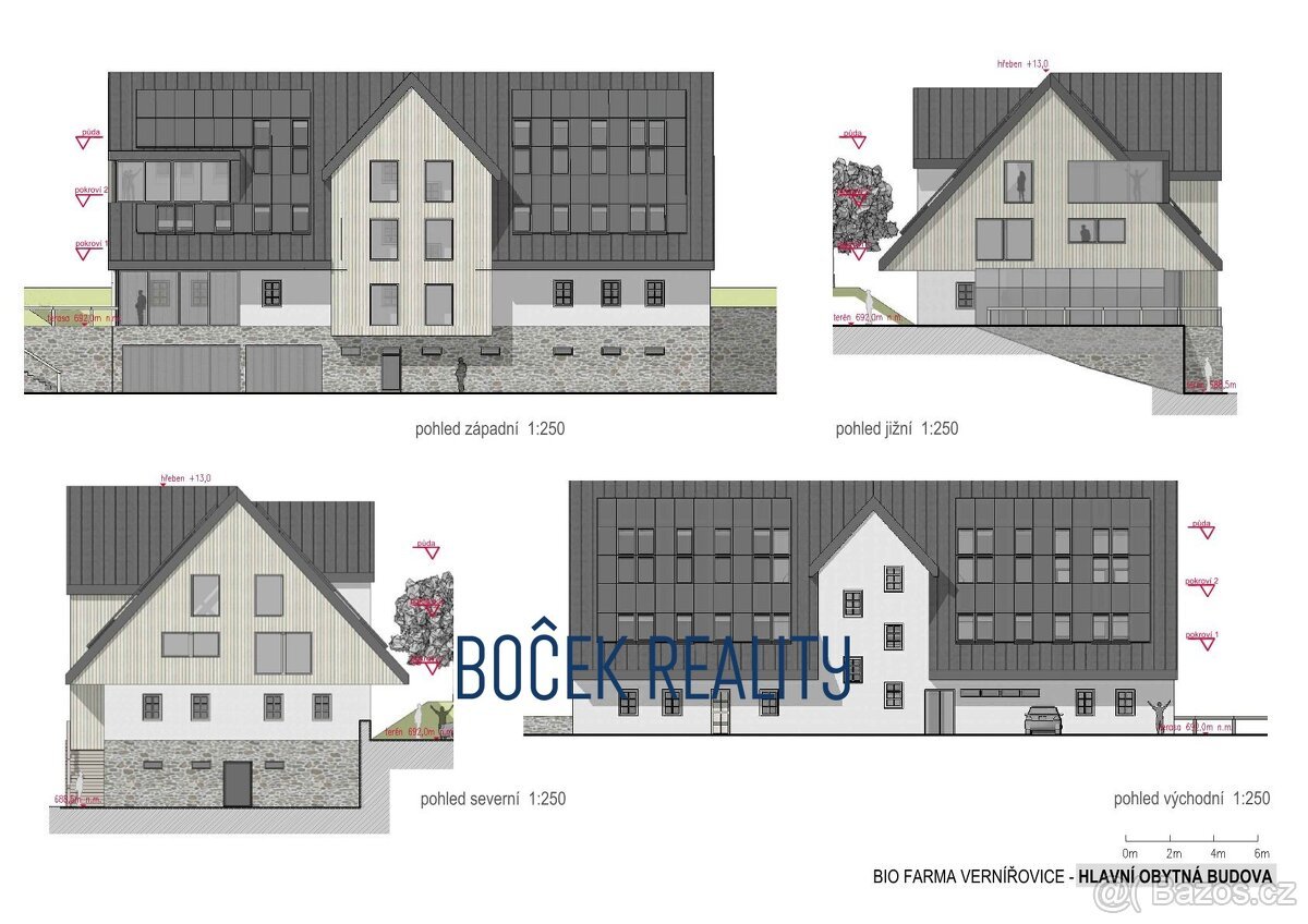 Prodej, pozemky pro výstavbu agroturistické Biofarmy Vernířo