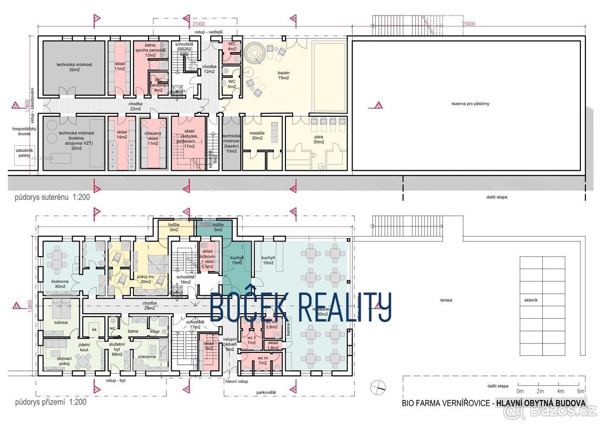 Prodej, pozemky pro výstavbu agroturistické Biofarmy Vernířo