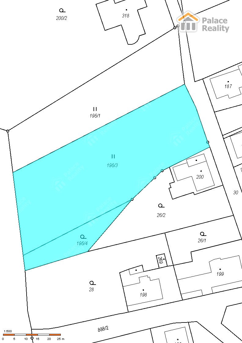 Prodej pozemku pro výstavbu 3.234 m2, Žďár nad Orlicí