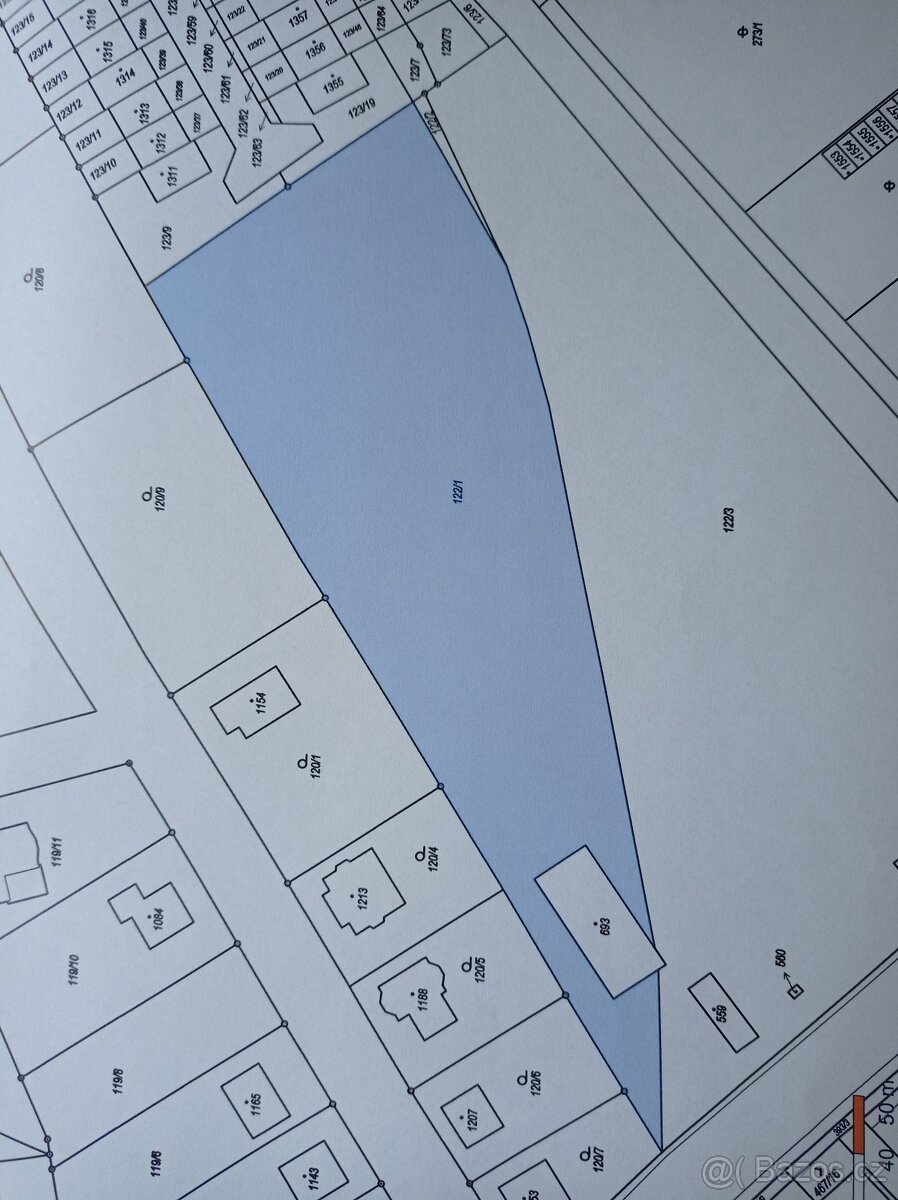 Prodej -  zajímavý pozemek 7135 m2 v obci Veltrusy (Mělník)