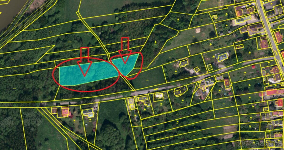 Prodám pozemky v k.ú. Záblatí u Bohumína (2)