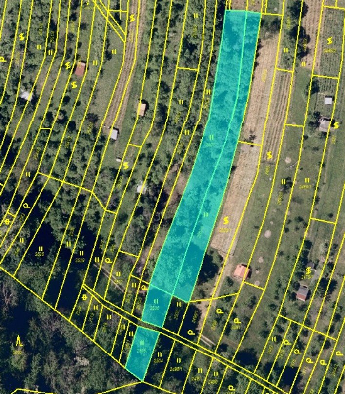 Prodám zahradu 2216 m2, možnost stavby, Kudlovice-dolina