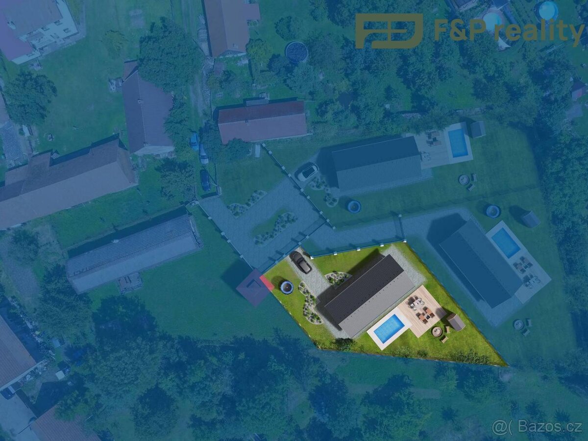 Prodej stavebního pozemku 1103m2, Skochovice