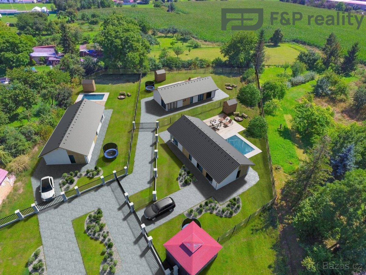 Prodej stavebního pozemku 1103m2, Skochovice