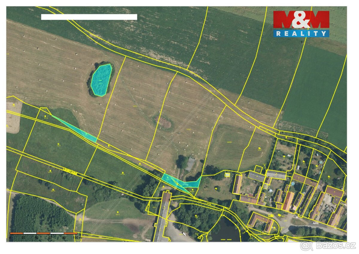 Prodej pole, 19794 m², Láz u Kladrub