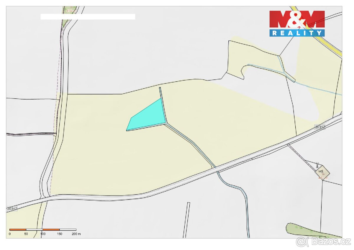 Prodej pole, 18948 m², Kladruby