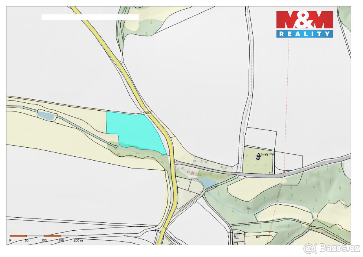 Prodej pole, 18948 m², Kladruby