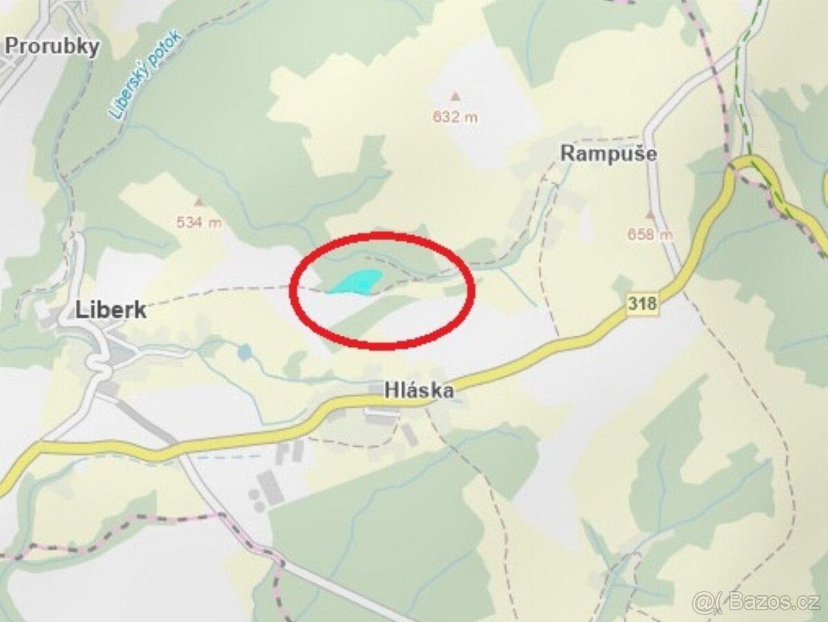 Prodej lesního pozemku v k.ú. Liberk