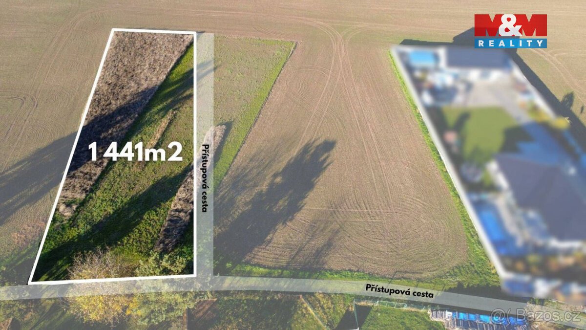 Prodej pozemku k bydlení, 1441 m², Mohelnice