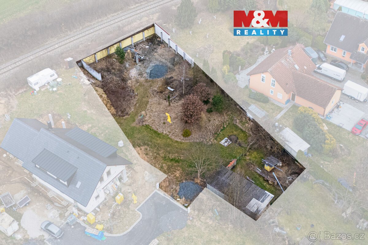 Prodej pozemku k bydlení, 1194 m², Vrhaveč