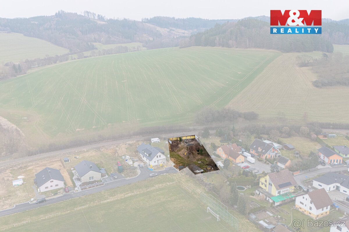 Prodej pozemku k bydlení, 1194 m², Vrhaveč