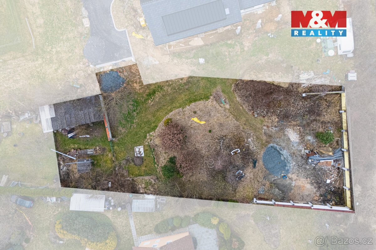 Prodej pozemku k bydlení, 1194 m², Vrhaveč