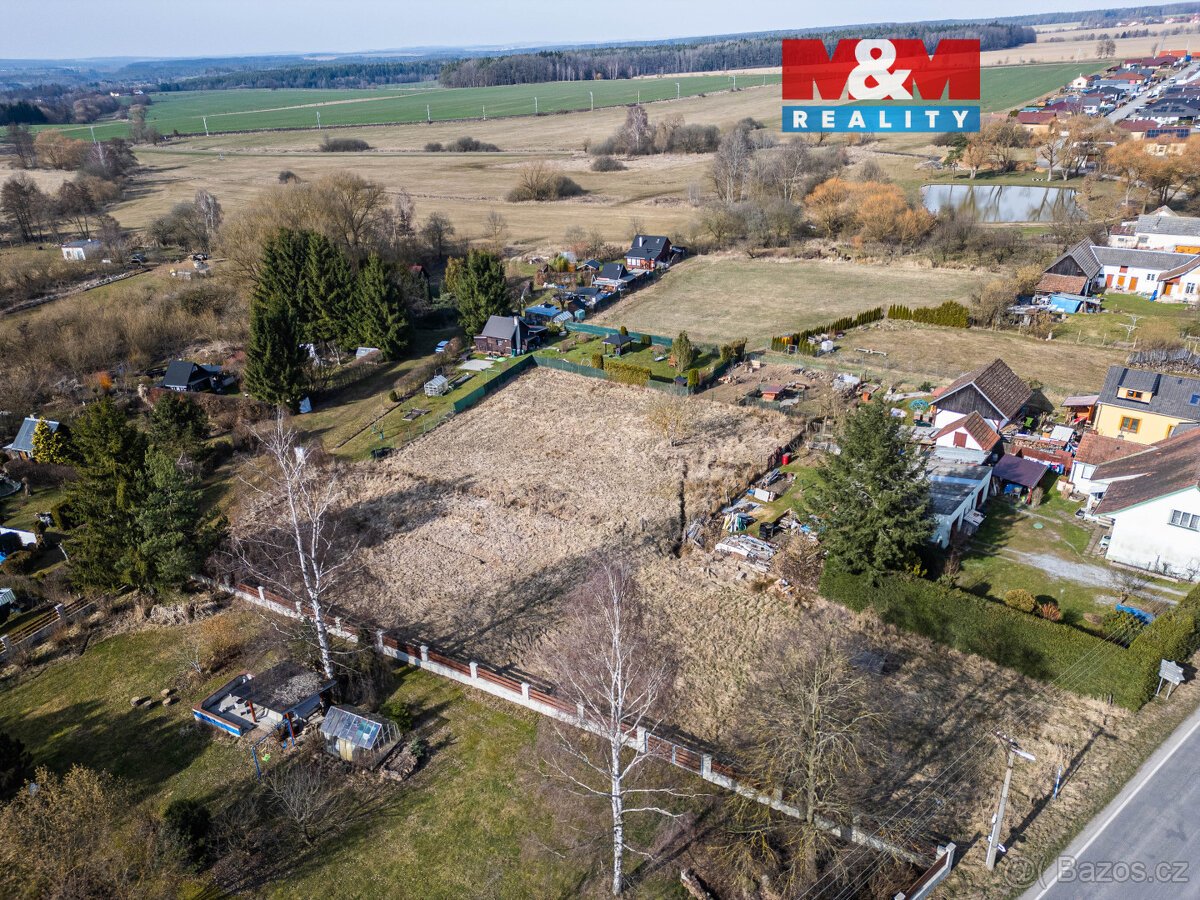 Prodej pozemku k bydlení, 1069 m², Sudoměřice u Bechyně