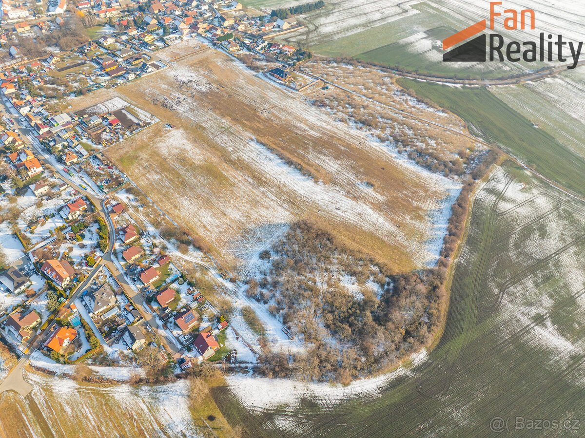 Prodej stavebních pozemků Kozomín