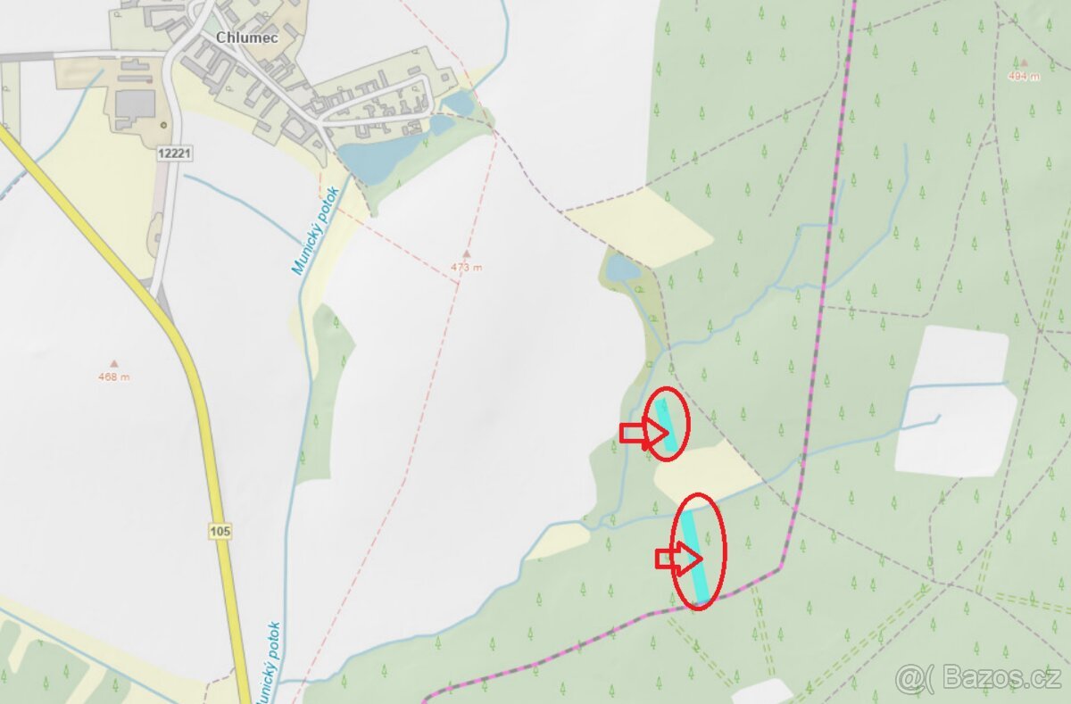 Prodej lesních pozemků k.ú. Olešník