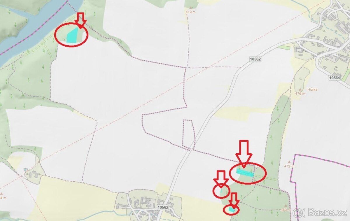 Prodej lesních pozemků v k.ú. Doubrava nad Vltavou