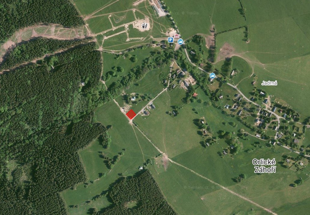 Prodej - stavební pozemek - Orlické Záhoří, Jadrná