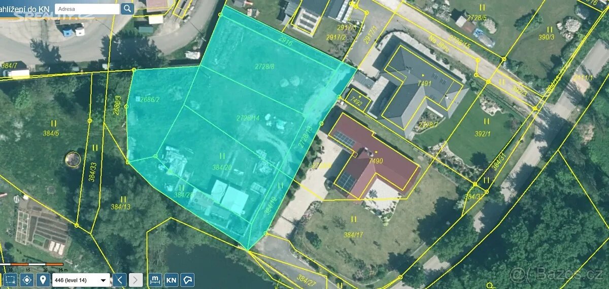 Prodej stavebního pozemku 2950 m²