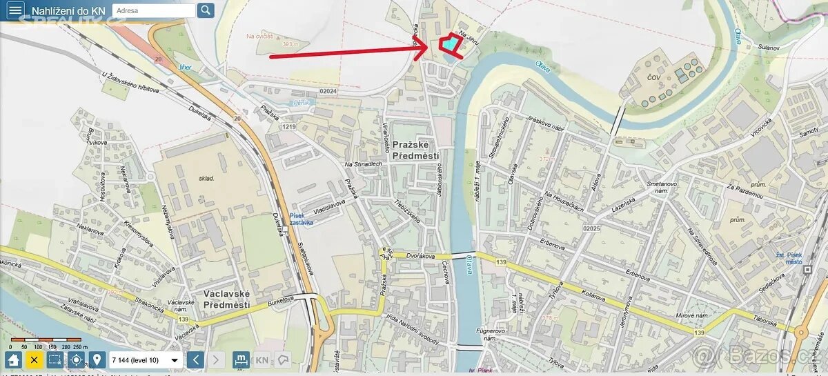 Prodej stavebního pozemku 2950 m²