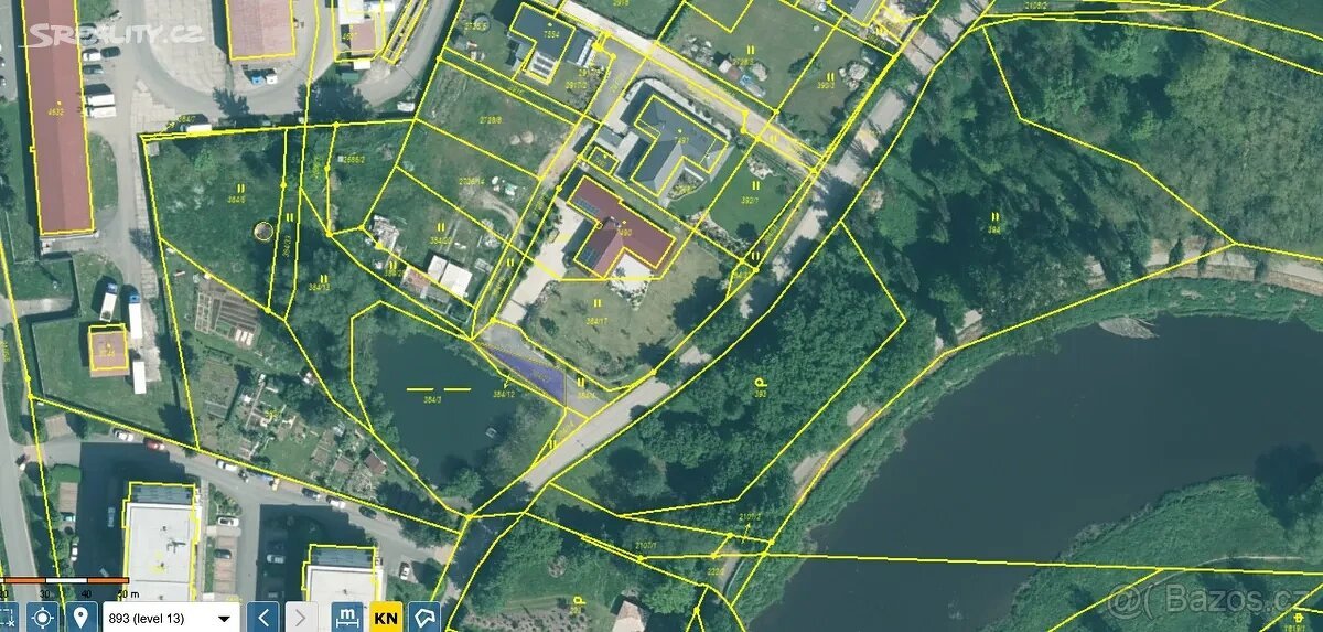 Prodej stavebního pozemku 2950 m²