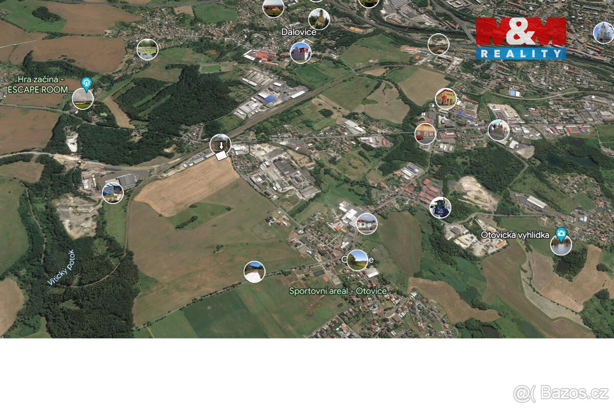 Prodej pozemku k bydlení, 3330 m², Otovice