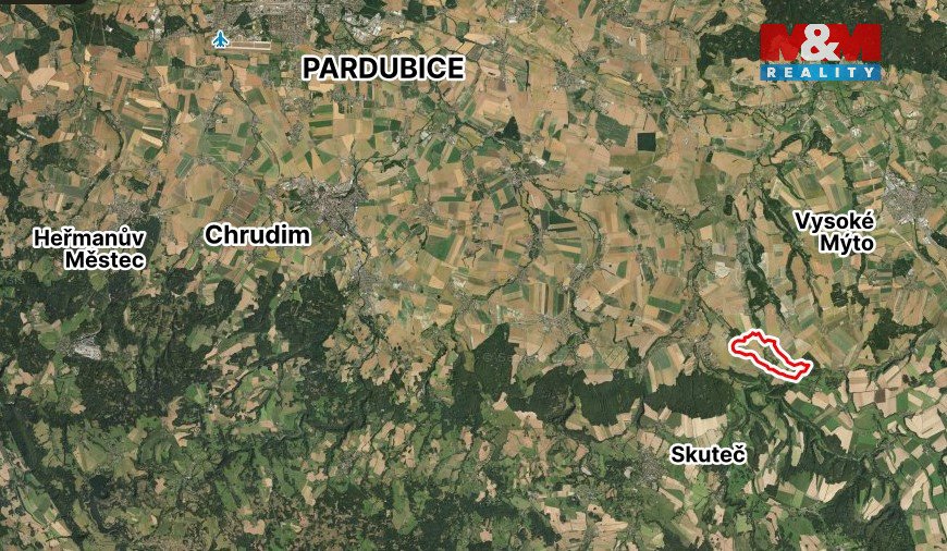 Prodej pozemku k bydlení v Střemošicích