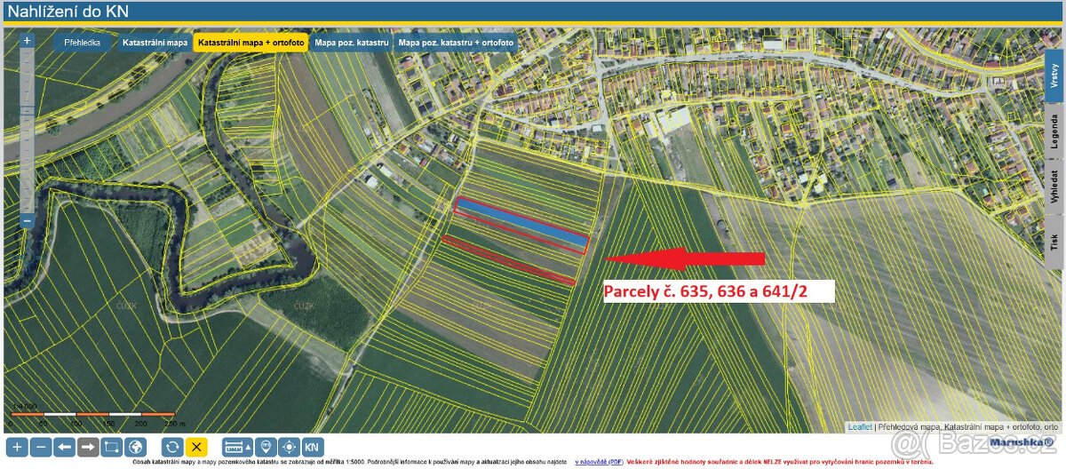 Prodej pozemků k bydlení v Uherčicích u Hustopečí,  6.212 m2