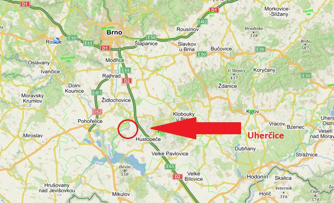 Prodej pozemků k bydlení v Uherčicích u Hustopečí,  6.212 m2