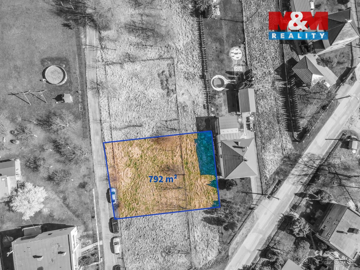 Prodej pozemku k bydlení, 792 m², Karviná, ul. V Polích