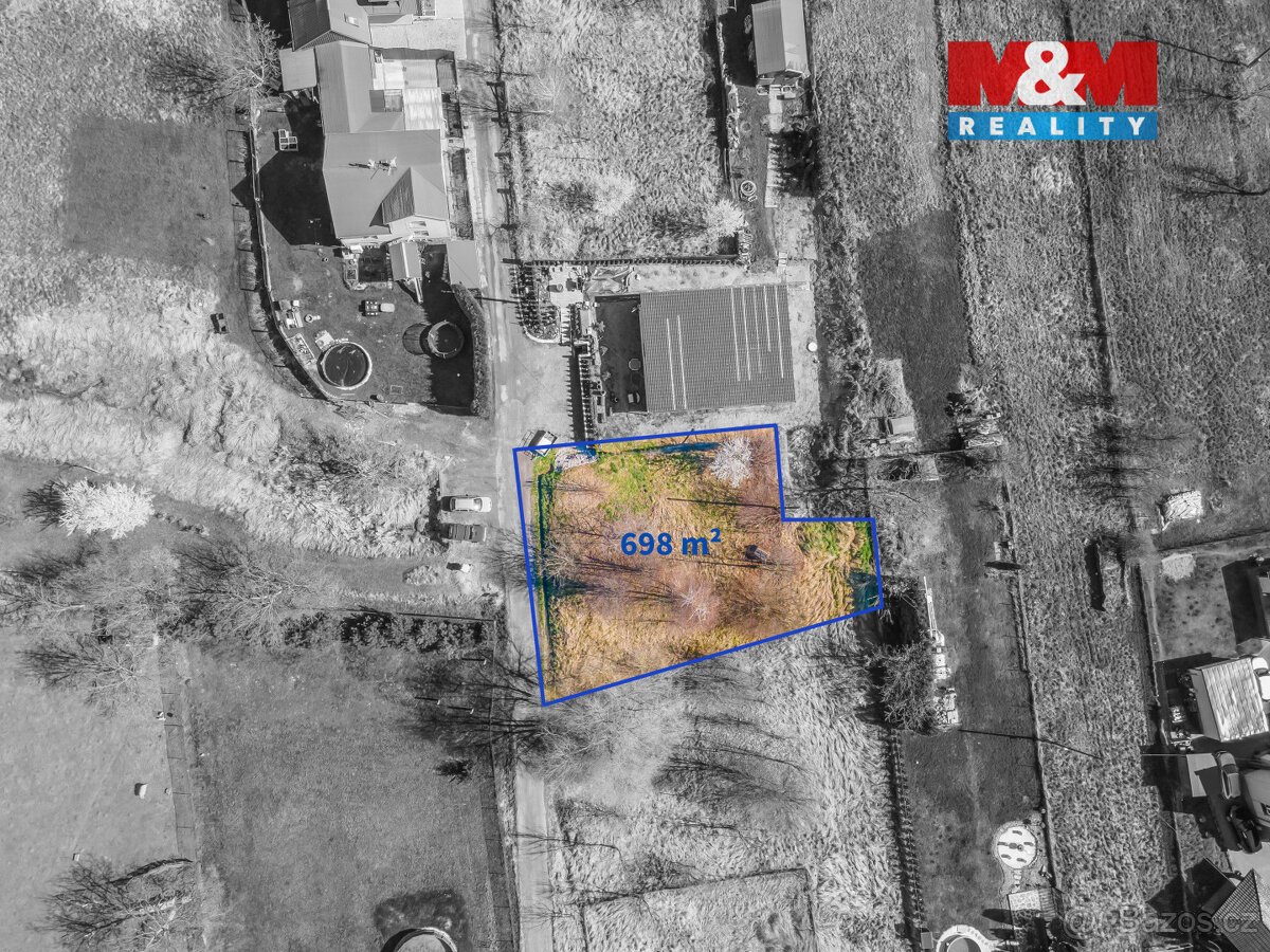 Prodej pozemku k bydlení, 698 m², Karviná, ul. V Polích