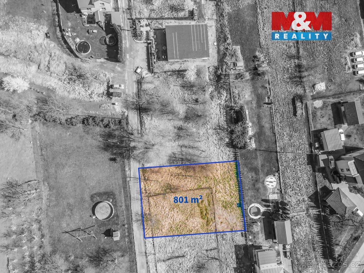 Prodej pozemku k bydlení, 801 m², Karviná, ul. V Polích