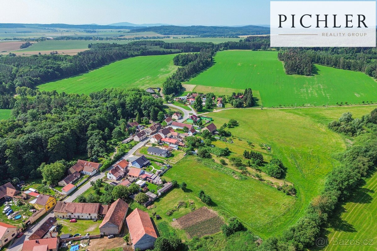 Stavební pozemky - Černotín u Dnešic