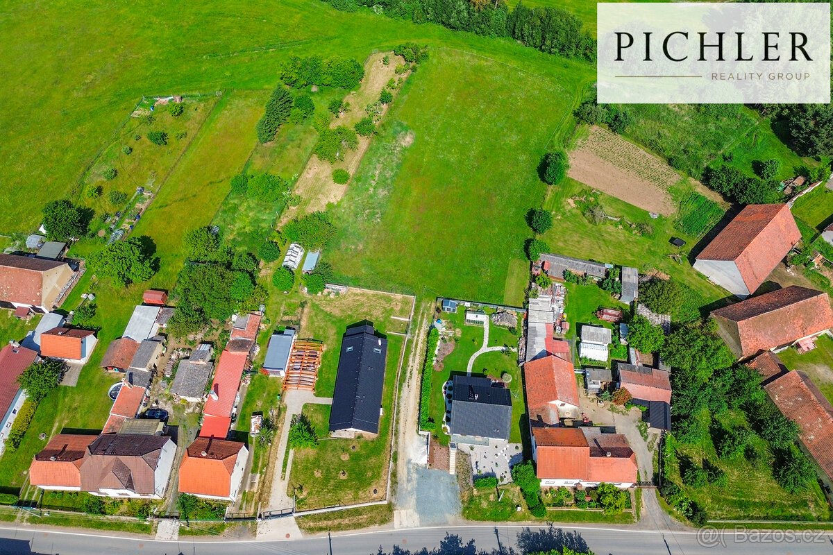 Stavební pozemky - Černotín u Dnešic