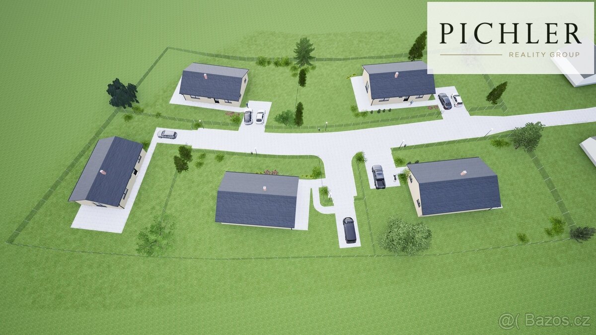 Stavební pozemky - Černotín u Dnešic