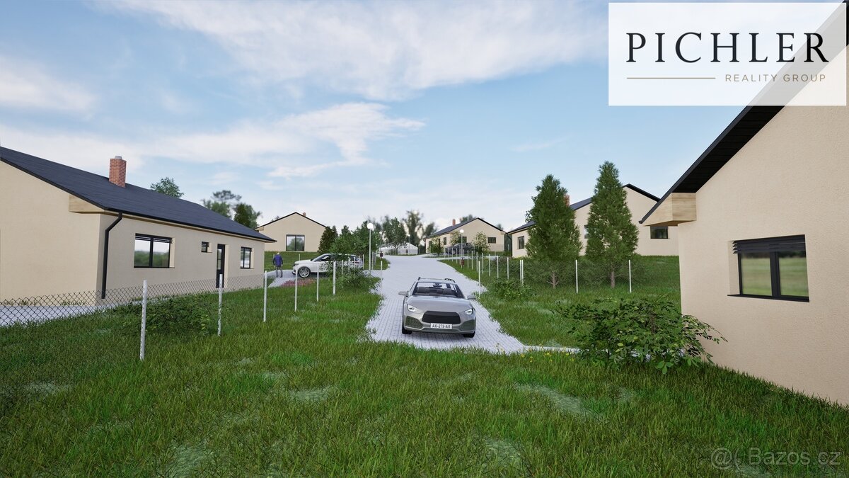 Stavební pozemky - Černotín u Dnešic