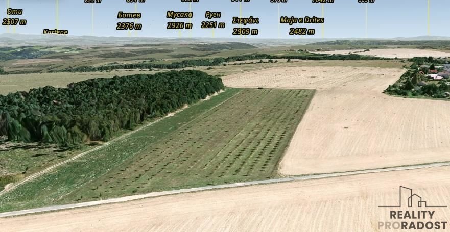 Prodej pozemku   -  SAD s ovocnými stromy  40 000m 2 -   Kam